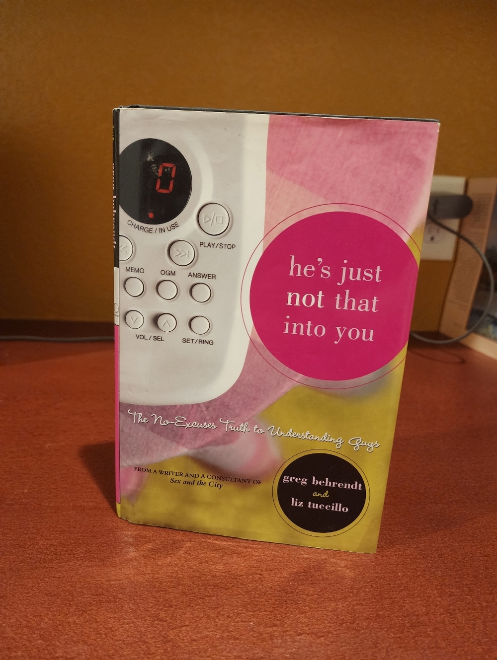 He's Just Not That Into You Hardcover Book - Pink & Yellow Cover